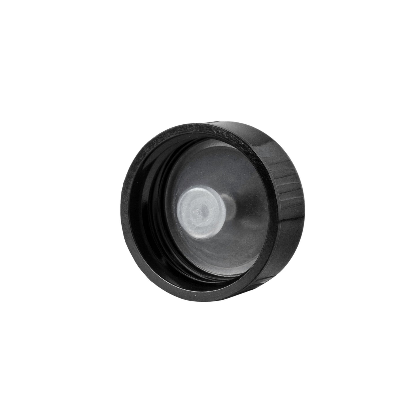 28/400 Black Phenolic Cap (48 Pieces)