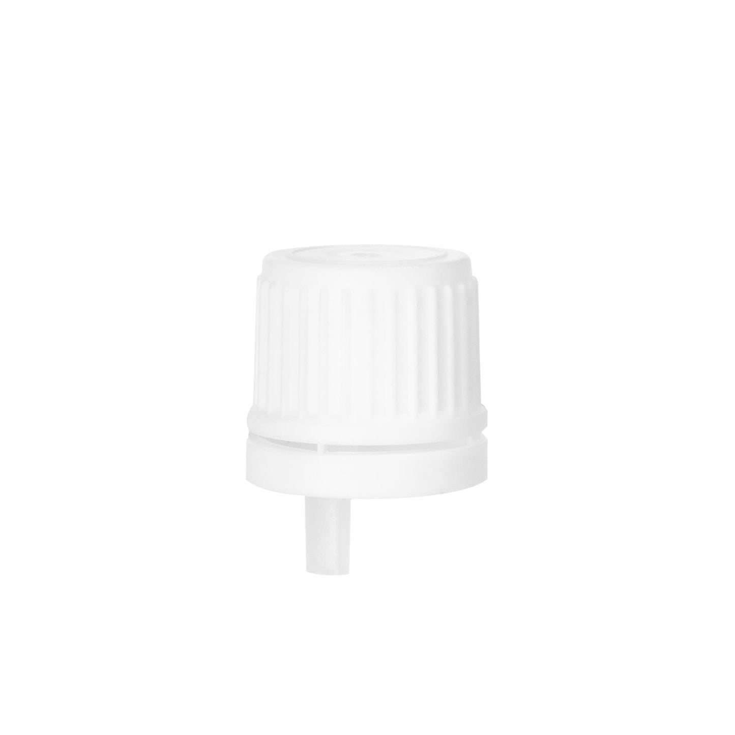 18-415 White Tamper-Evident Orifice Reducer Screw Cap (660 Pieces per Case) - Cosmetic Pack