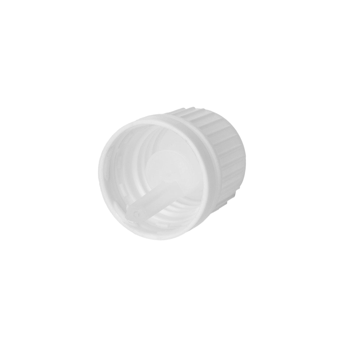 18-415 White Tamper-Evident Orifice Reducer Screw Cap (660 Pieces per Case) - Cosmetic Pack