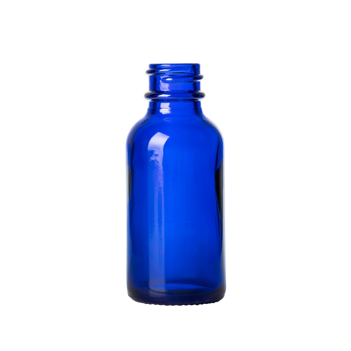 1oz Cobalt Blue Boston Round (360 Bottles per Case)