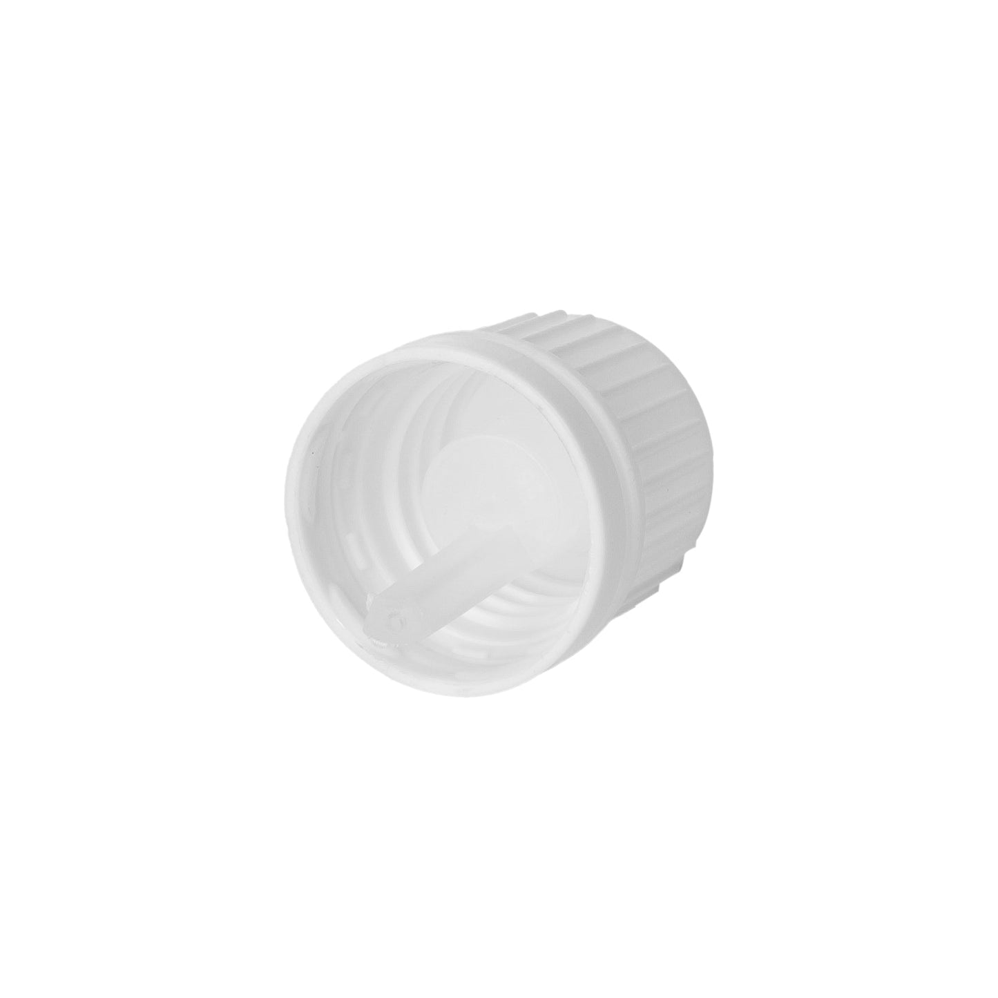 18-415 White Tamper-Evident Orifice Reducer Screw Cap (936 Pieces per Case)